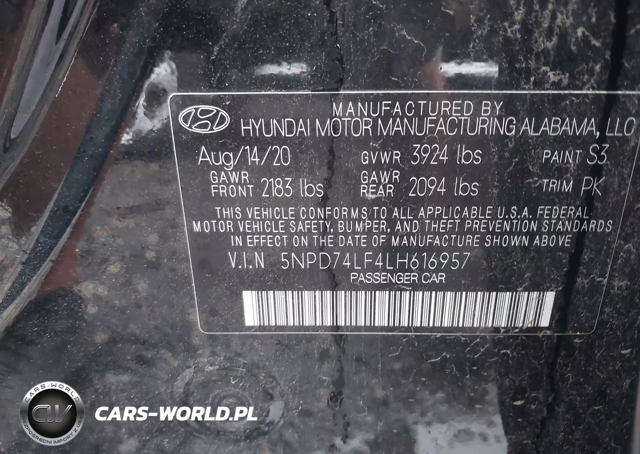 2020 Hyundai Elantra Se VIN:5NPD74LF4LH616957 - 9
