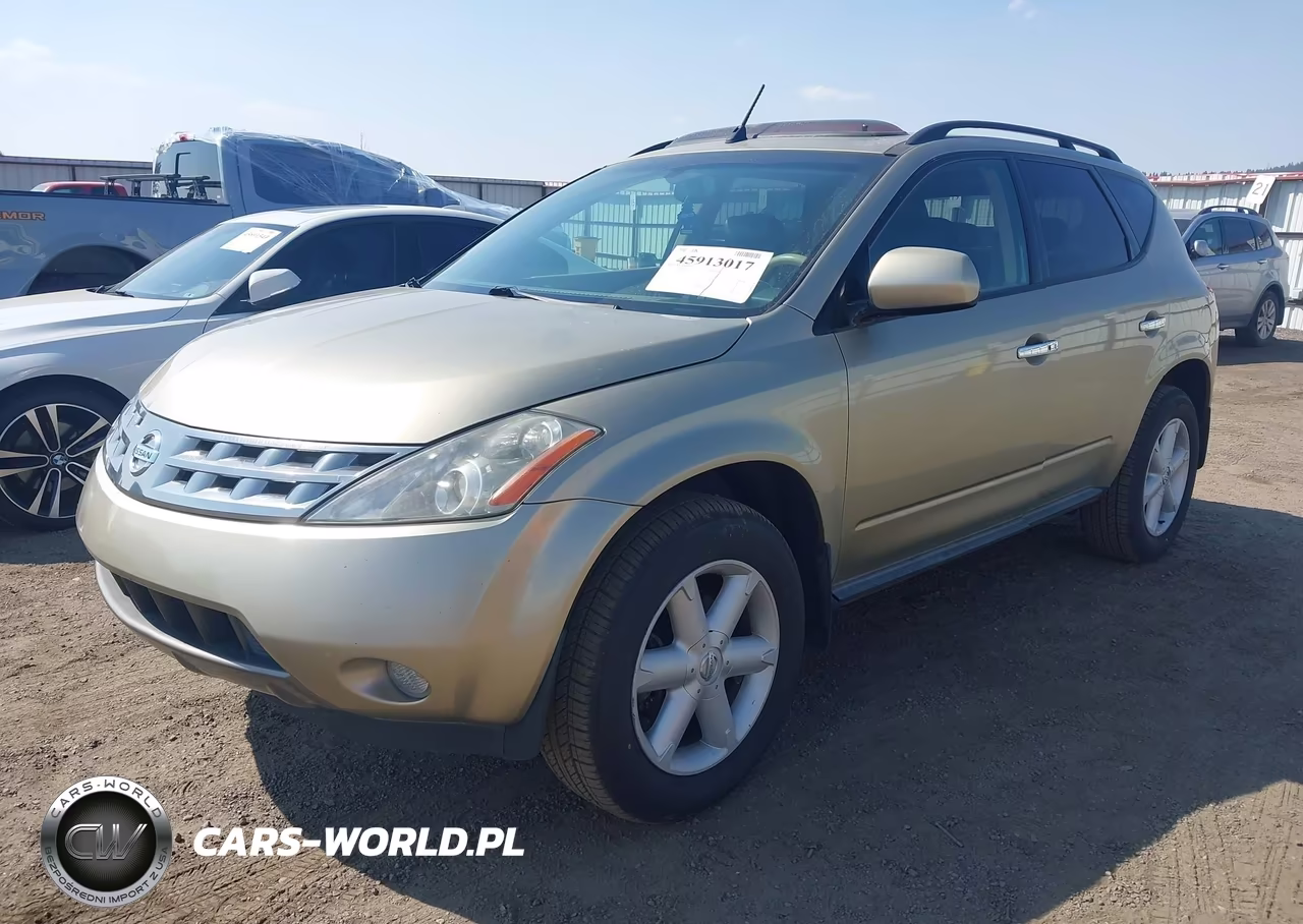 2005 Nissan Murano Se VIN:JN8AZ08W65W431261 - 2
