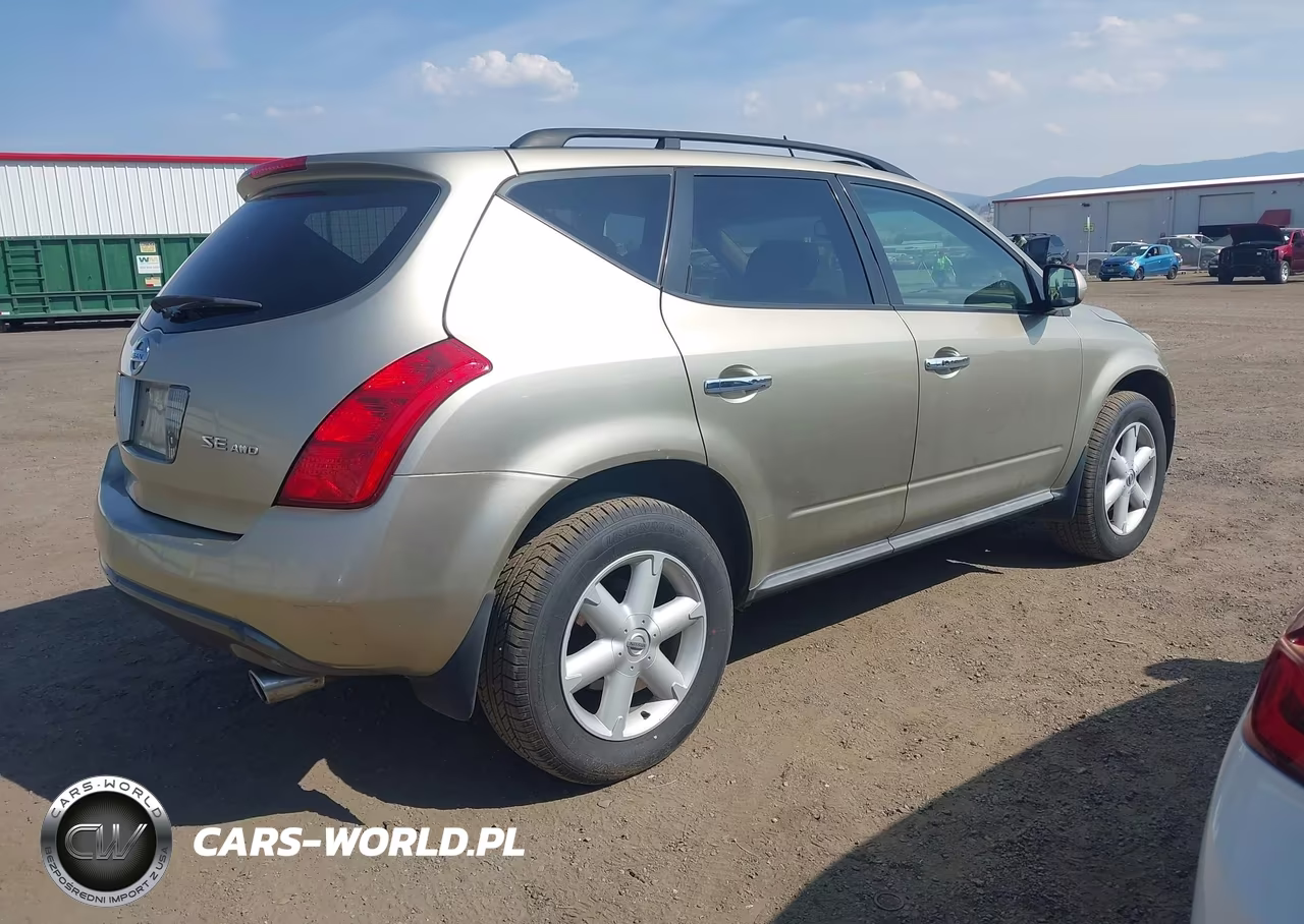 2005 Nissan Murano Se VIN:JN8AZ08W65W431261 - 4