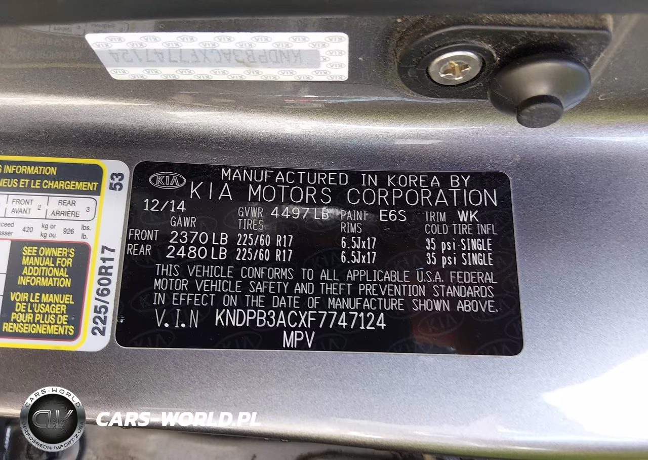 2015 Kia Sportage Lx VIN:KNDPB3ACXF7747124 - 9