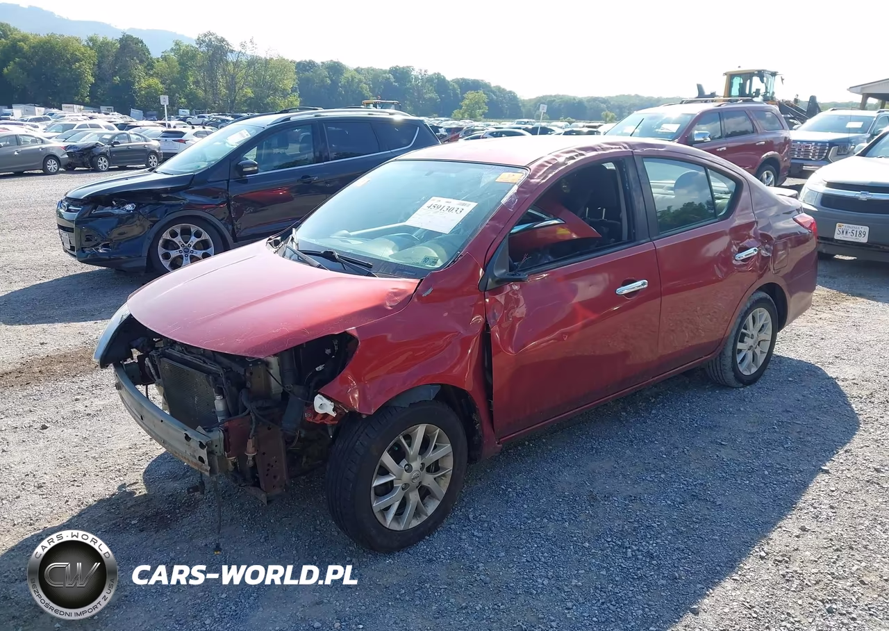 2018 Nissan Versa 1.6 Sv VIN:3N1CN7AP4JL880260 - 2