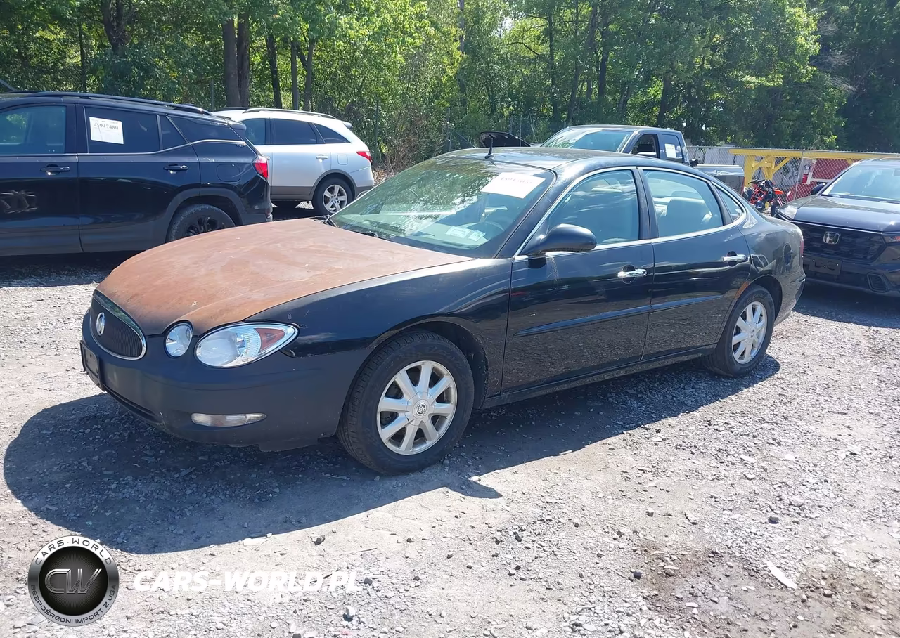 2005 Buick Lacrosse Cxl VIN:2G4WD562551225851 - 2