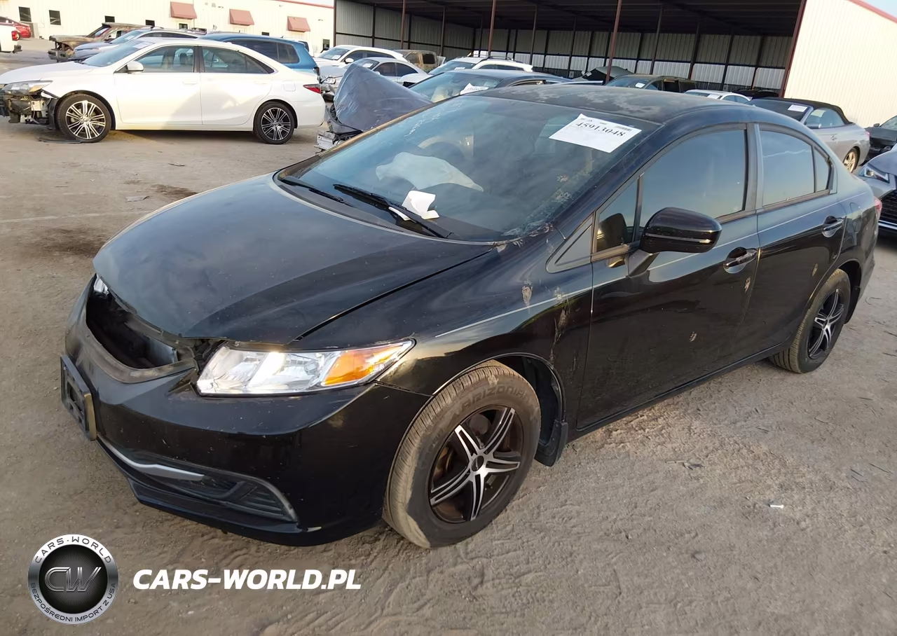 2014 Honda Civic Lx VIN:2HGFB2F55EH526518 - 2