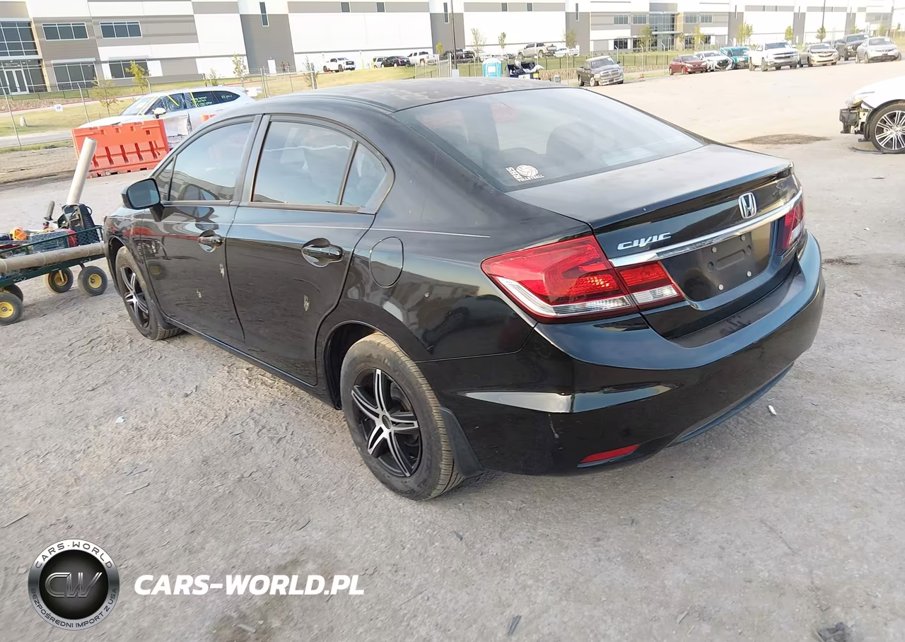 2014 Honda Civic Lx VIN:2HGFB2F55EH526518 - 3