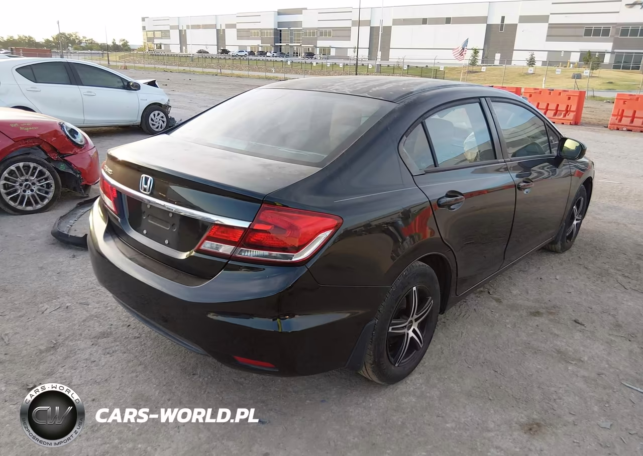 2014 Honda Civic Lx VIN:2HGFB2F55EH526518 - 4