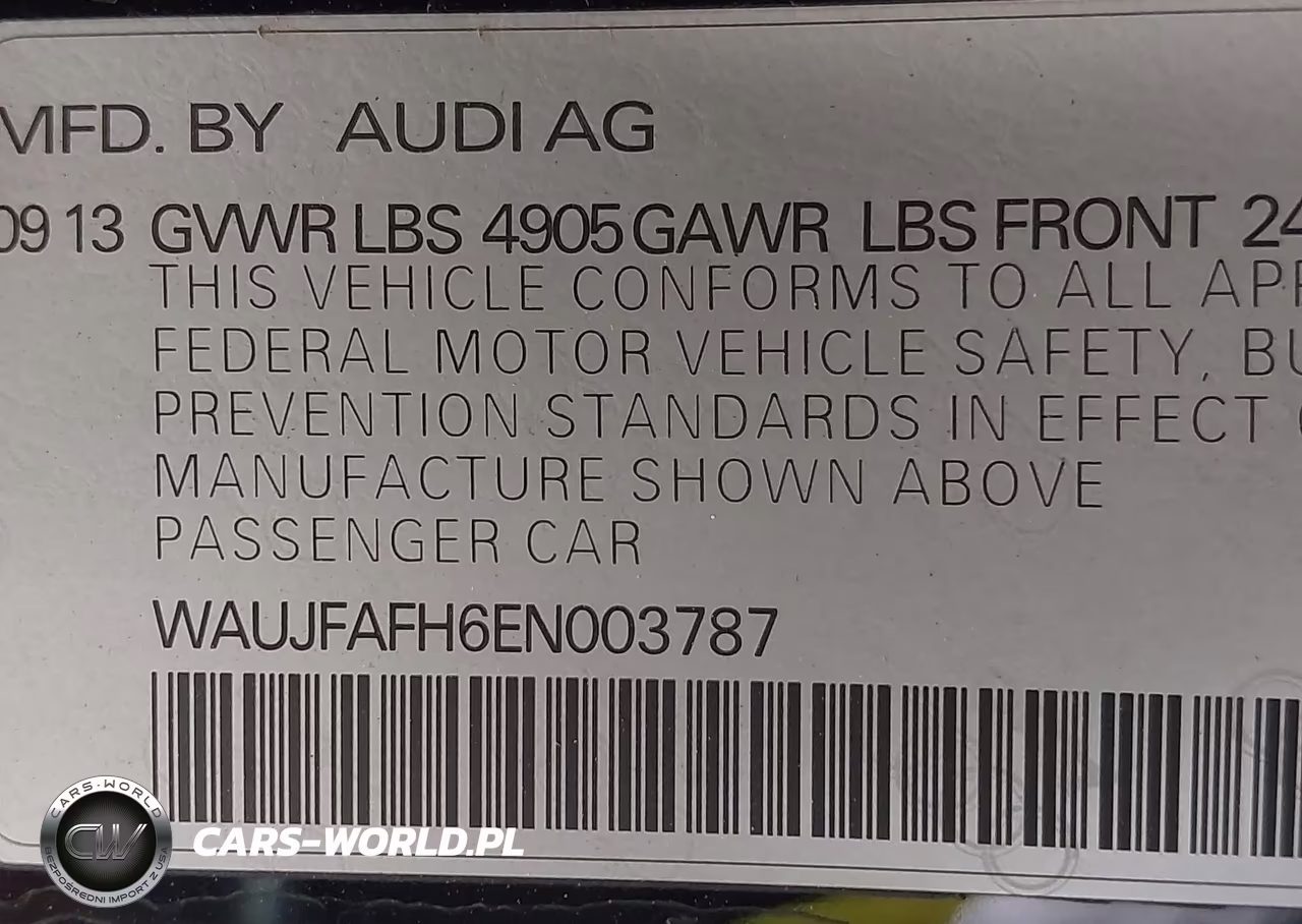 2014 Audi A5 2.0T Premium VIN:WAUJFAFH6EN003787 - 9