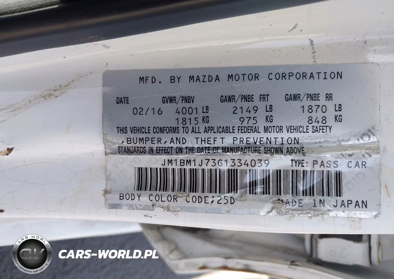 2016 Mazda Mazda3 I Sport VIN:JM1BM1J73G1334039 - 9