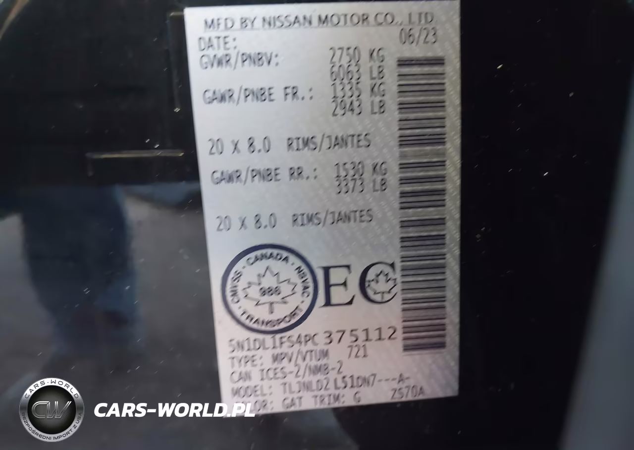 2023 Infiniti Qx60 Luxe Awd VIN:5N1DL1FS4PC375112 - 9