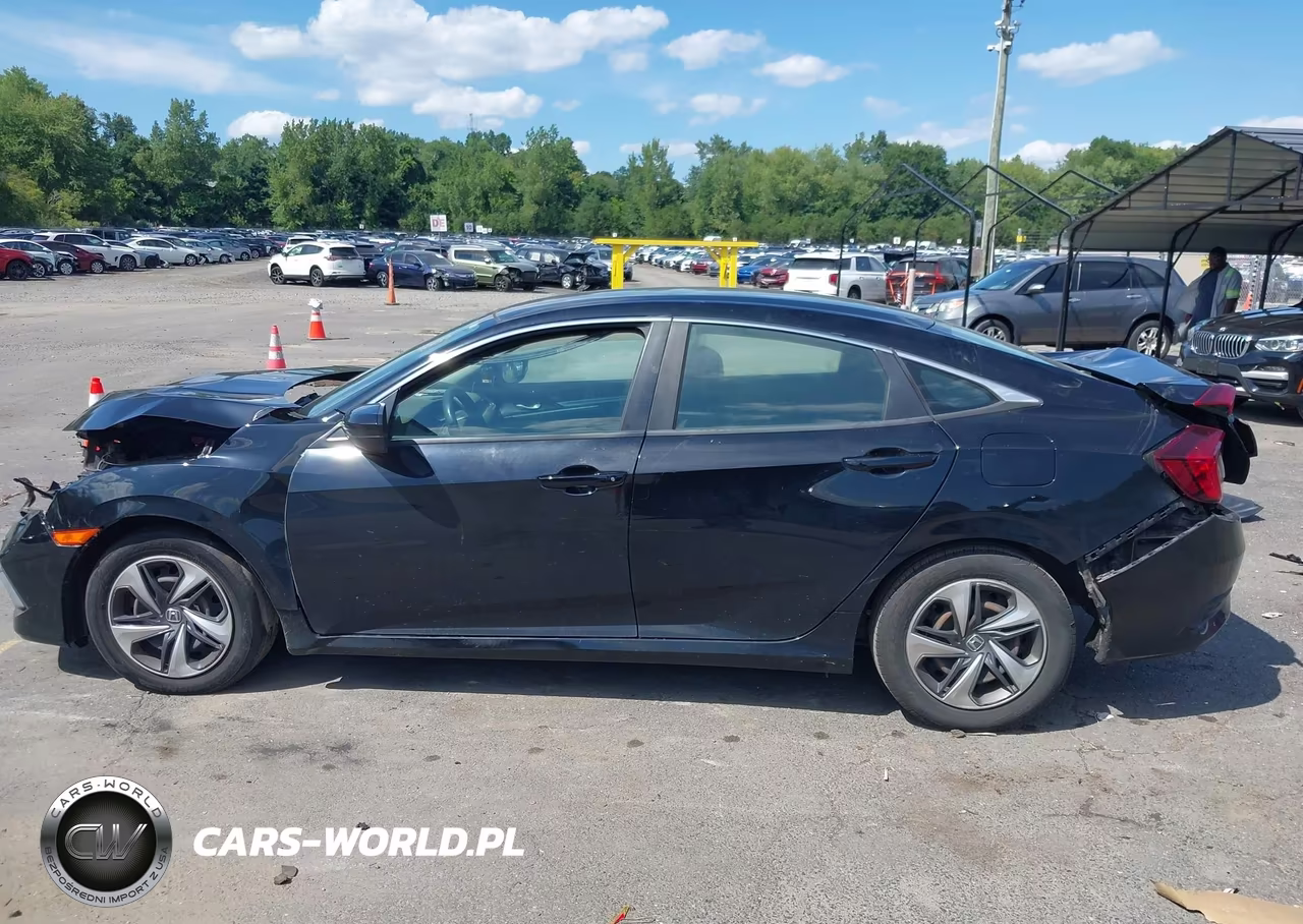 2020 Honda Civic Lx VIN:2HGFC2F65LH506191 - 15