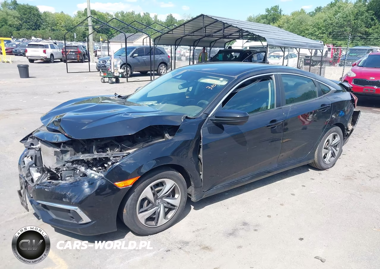 2020 Honda Civic Lx VIN:2HGFC2F65LH506191 - 2