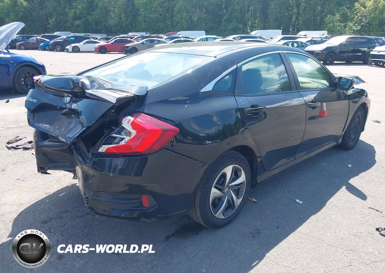 2020 Honda Civic Lx VIN:2HGFC2F65LH506191 - 4