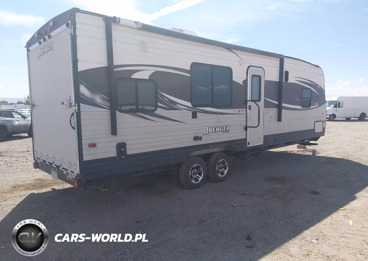 2017 Forest River Avenger Toyhauler Travel Trailer VIN:5ZT2AVPBXHB912269 - 4