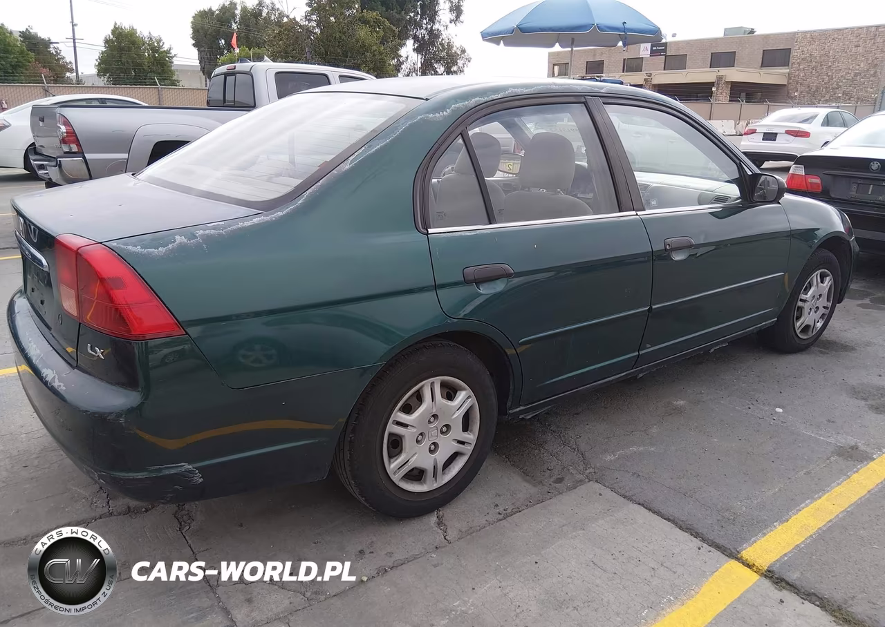 2001 Honda Civic Lx VIN:2HGES16571H507355 - 4