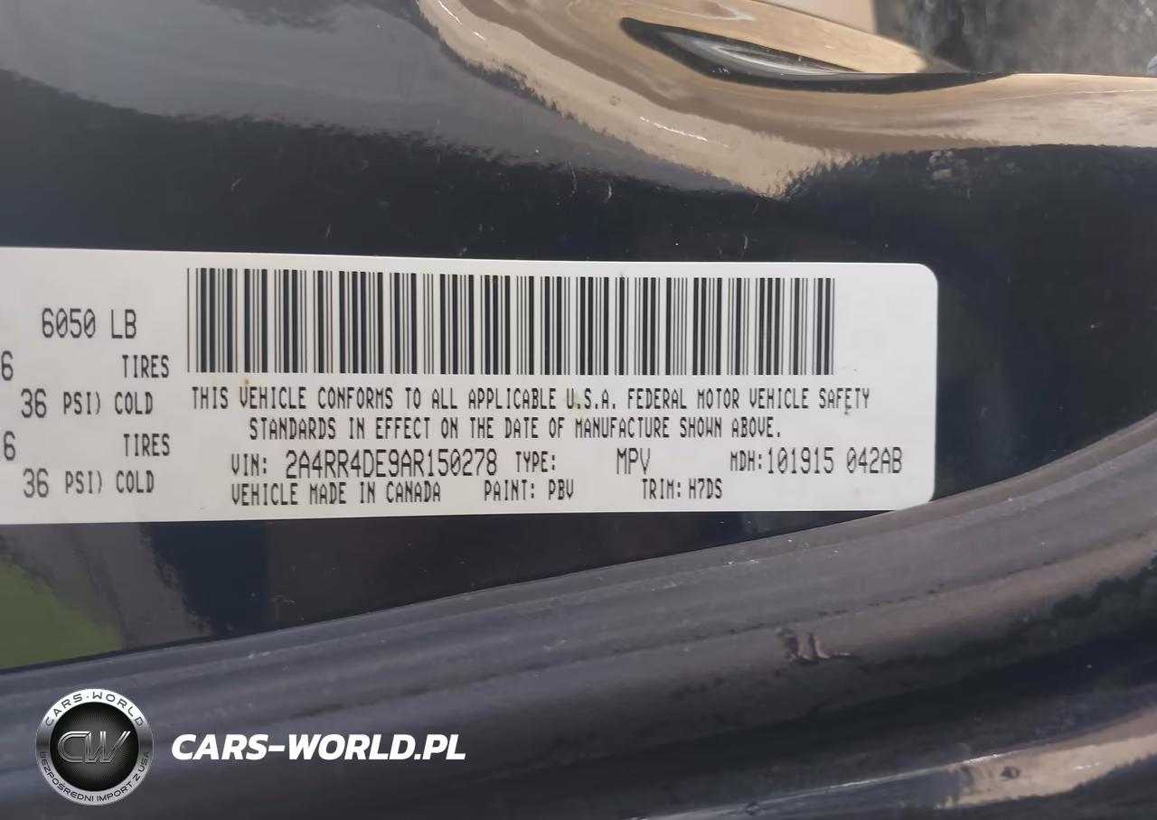 2010 Chrysler Town & Country Lx VIN:2A4RR4DE9AR150278 - 9