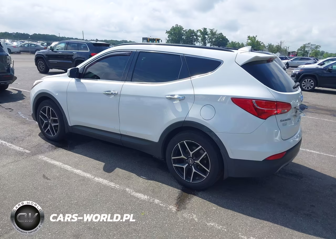 2015 Hyundai Santa Fe Sport 2.0L Turbo VIN:5XYZWDLA0FG267840 - 3