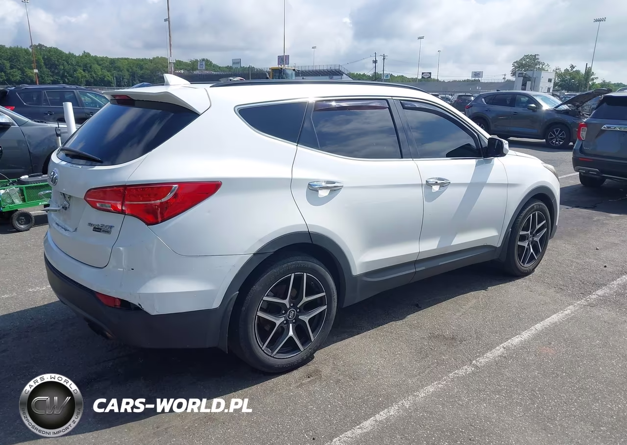 2015 Hyundai Santa Fe Sport 2.0L Turbo VIN:5XYZWDLA0FG267840 - 4