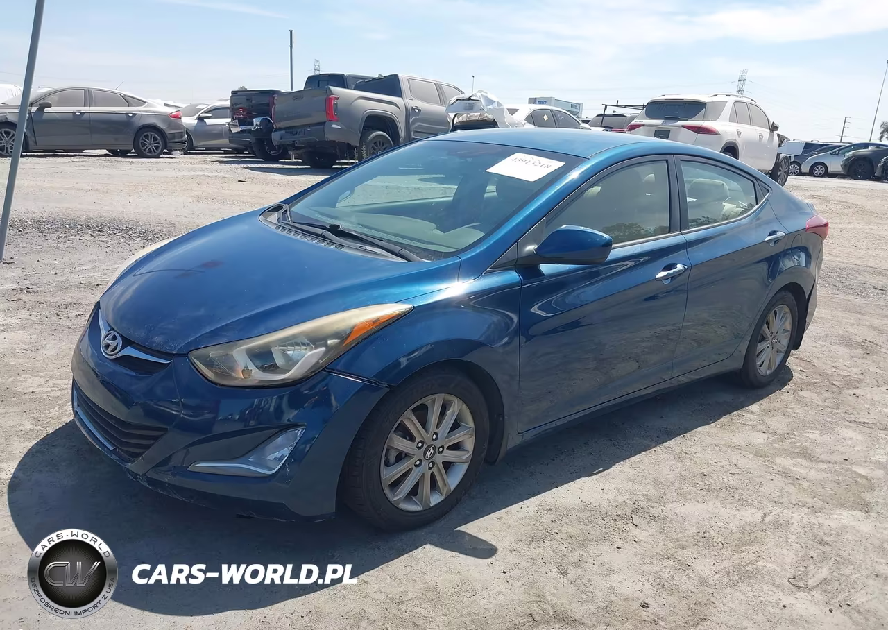 2014 Hyundai Elantra Se VIN:KMHDH4AE7EU190113 - 2