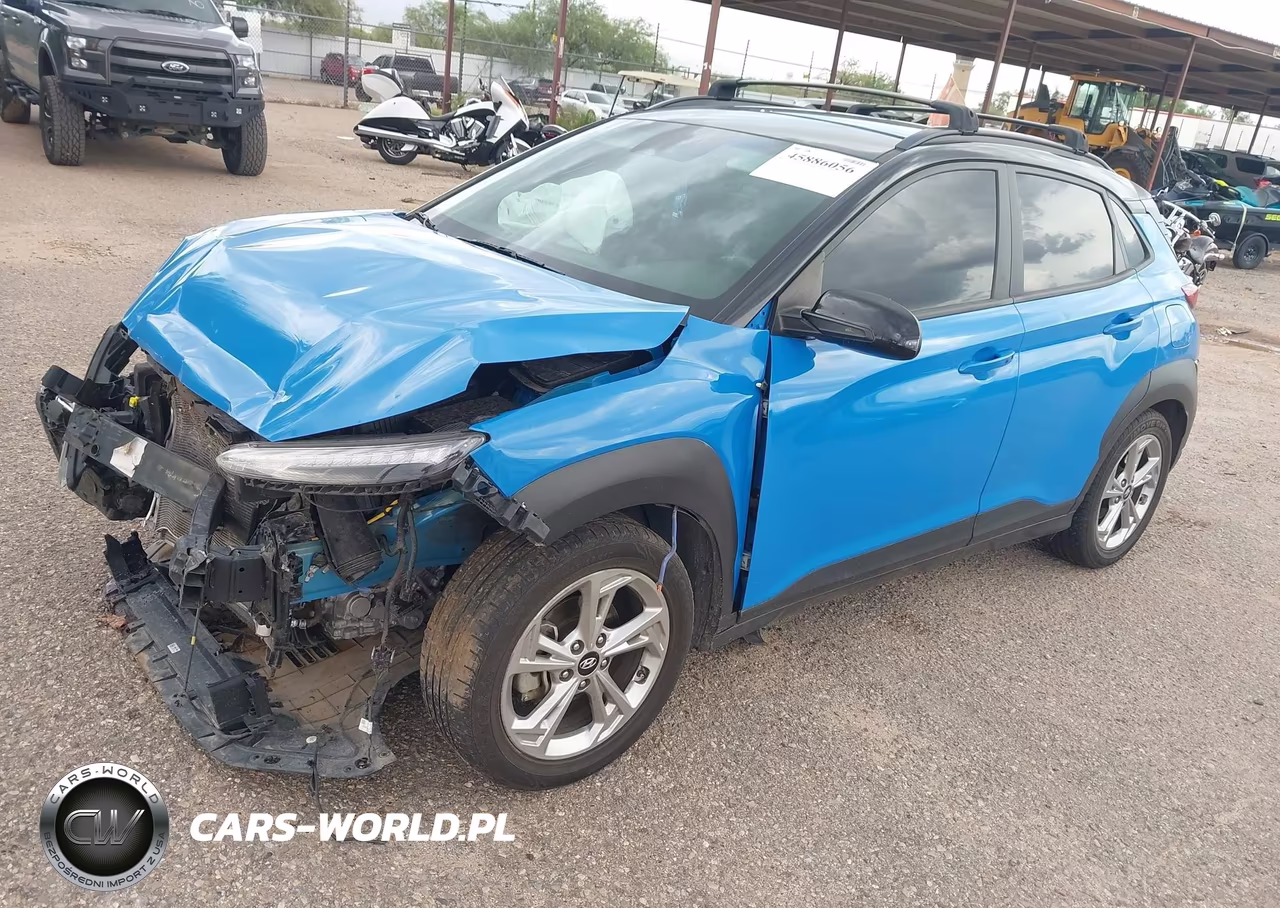 2022 Hyundai Kona Sel VIN:KM8K62AB7NU838749 - 2