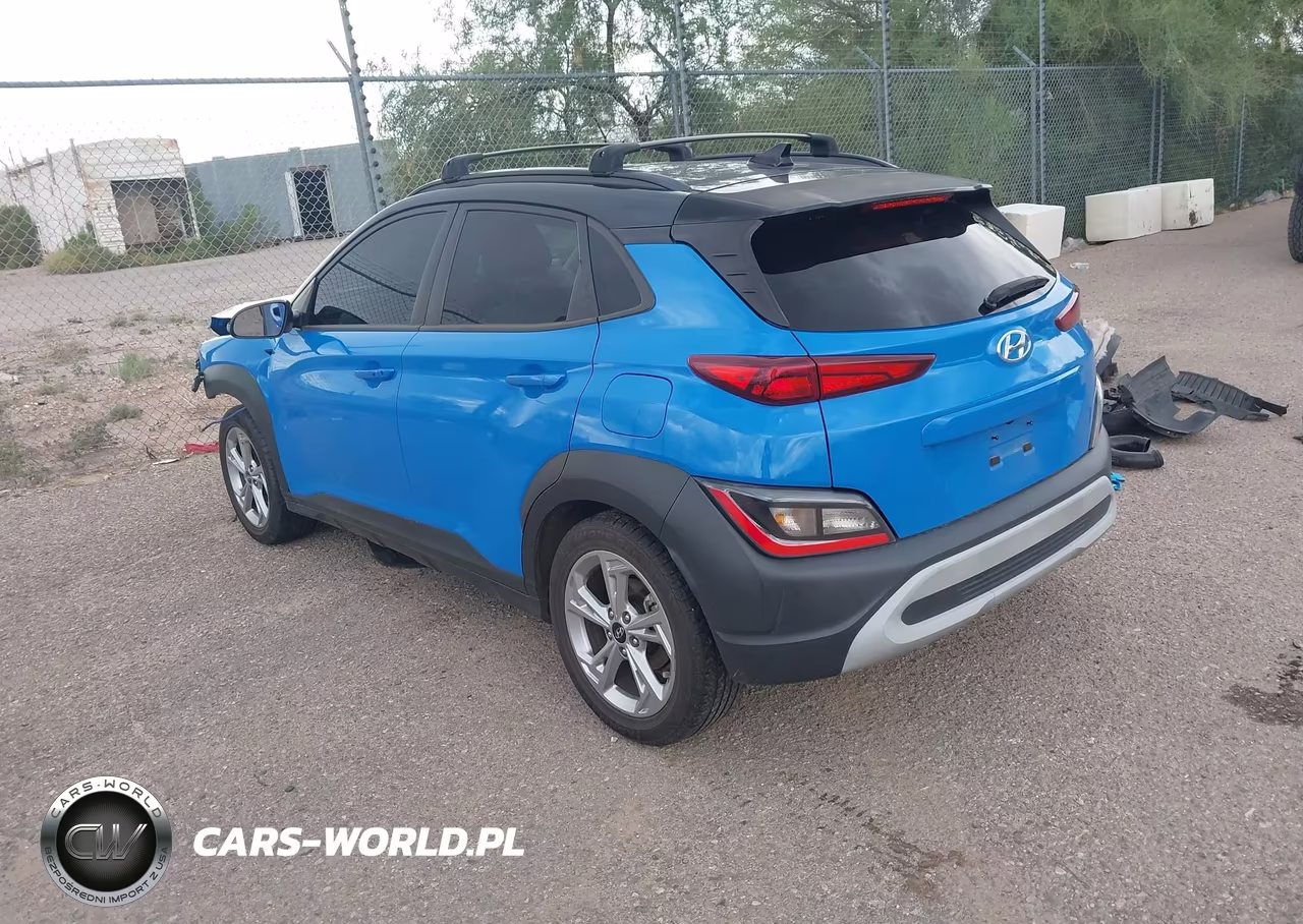 2022 Hyundai Kona Sel VIN:KM8K62AB7NU838749 - 3