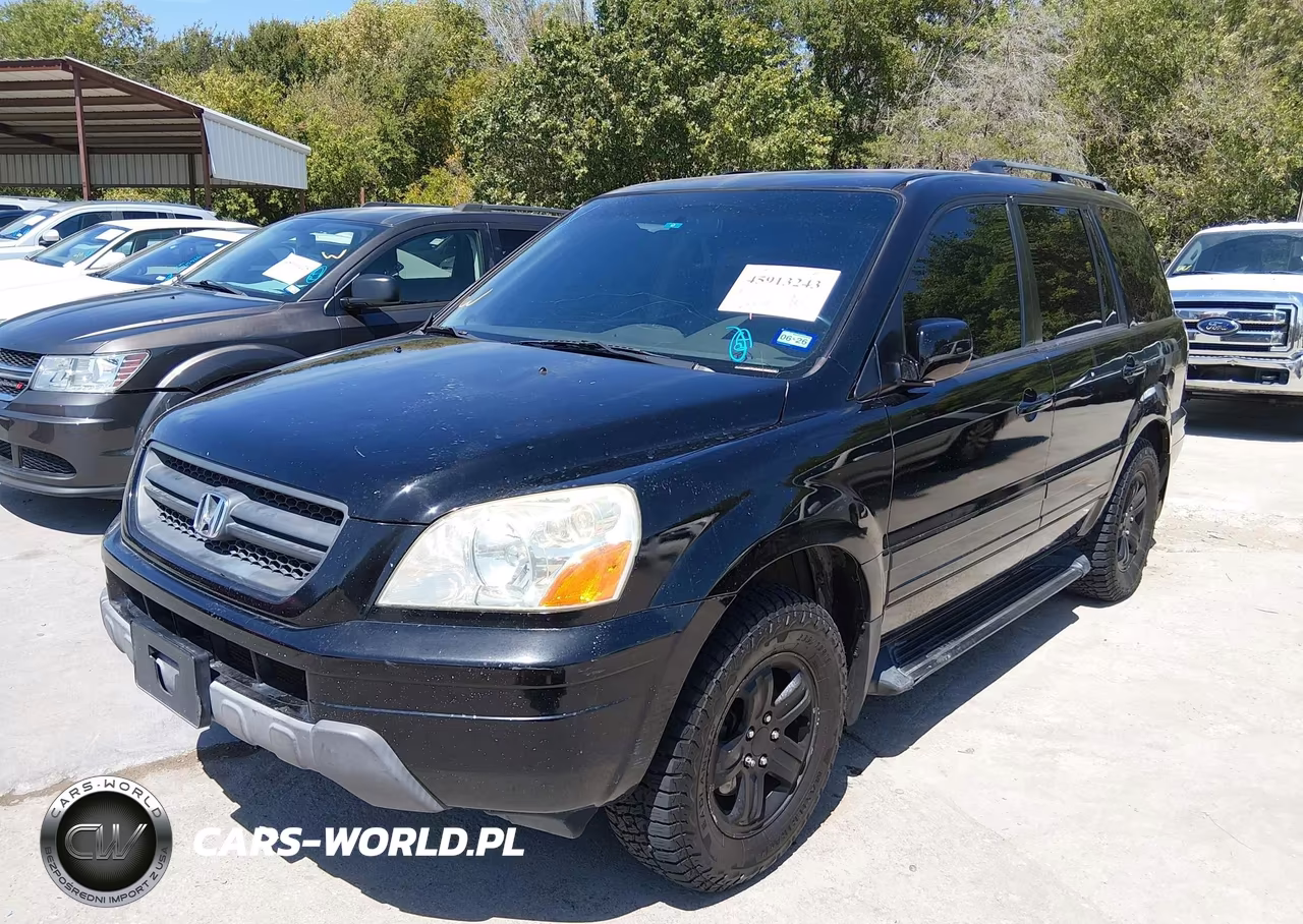 2004 Honda Pilot Ex-L VIN:2HKYF18664H572506 - 2