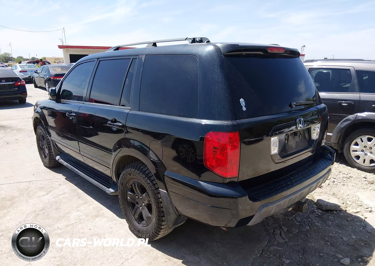 2004 Honda Pilot Ex-L VIN:2HKYF18664H572506 - 3