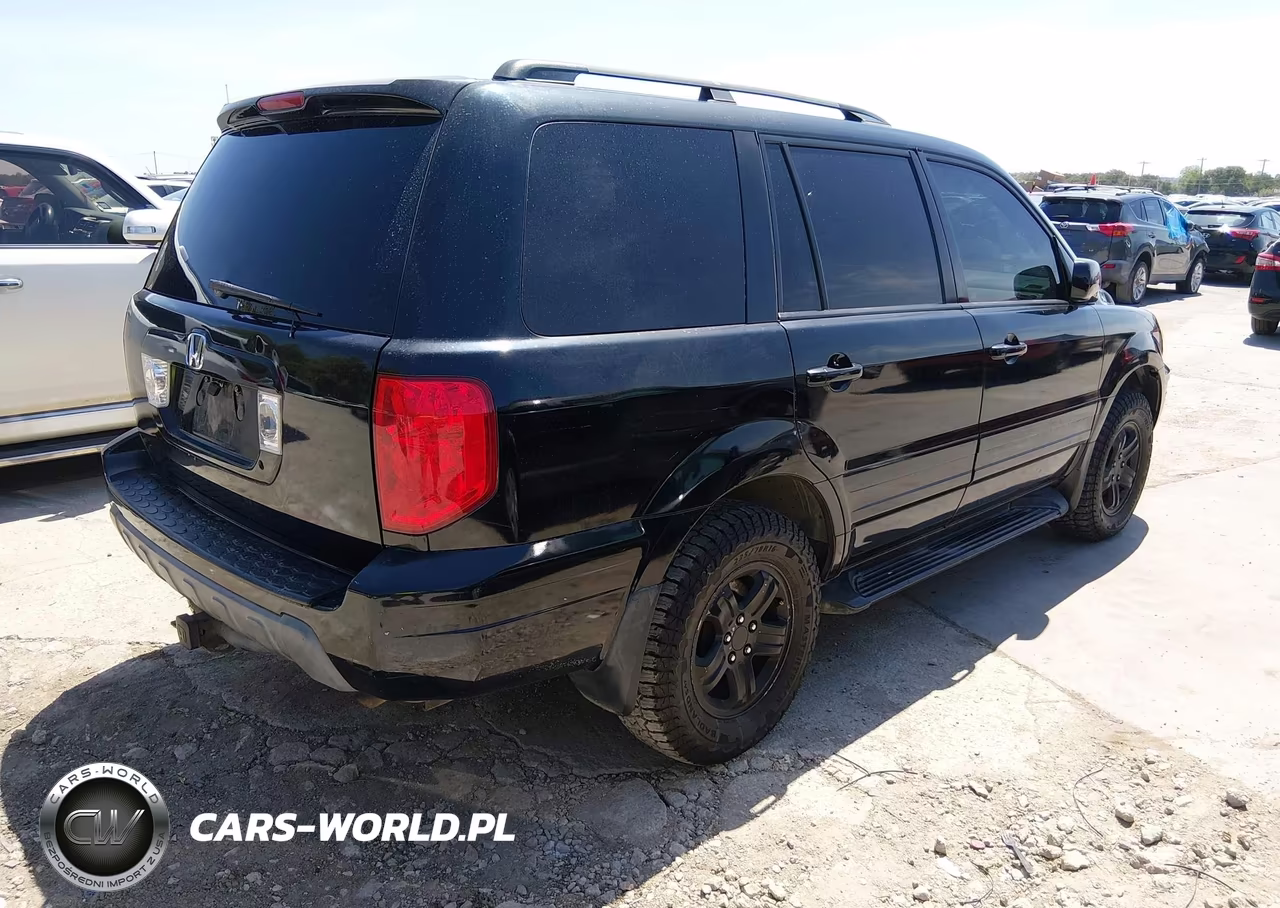 2004 Honda Pilot Ex-L VIN:2HKYF18664H572506 - 4