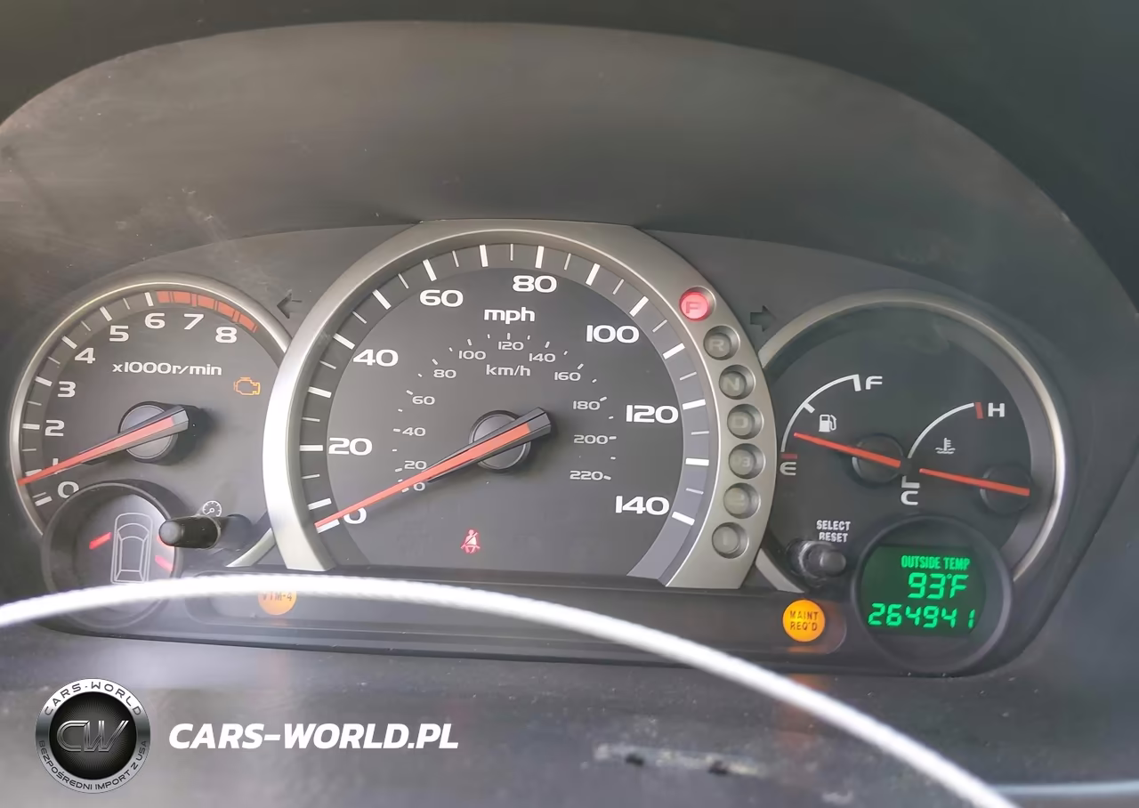 2004 Honda Pilot Ex-L VIN:2HKYF18664H572506 - 7