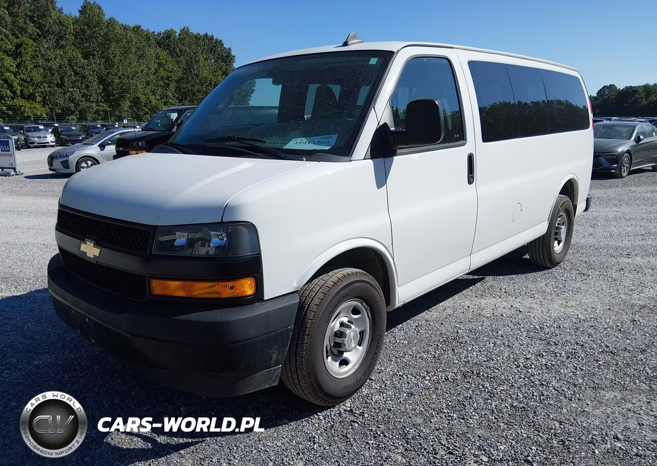 2020 Chevrolet Express Passenger Rwd 2500 Regular Wheelbase Ls VIN:1GAWGEFP0L1256427 - 2