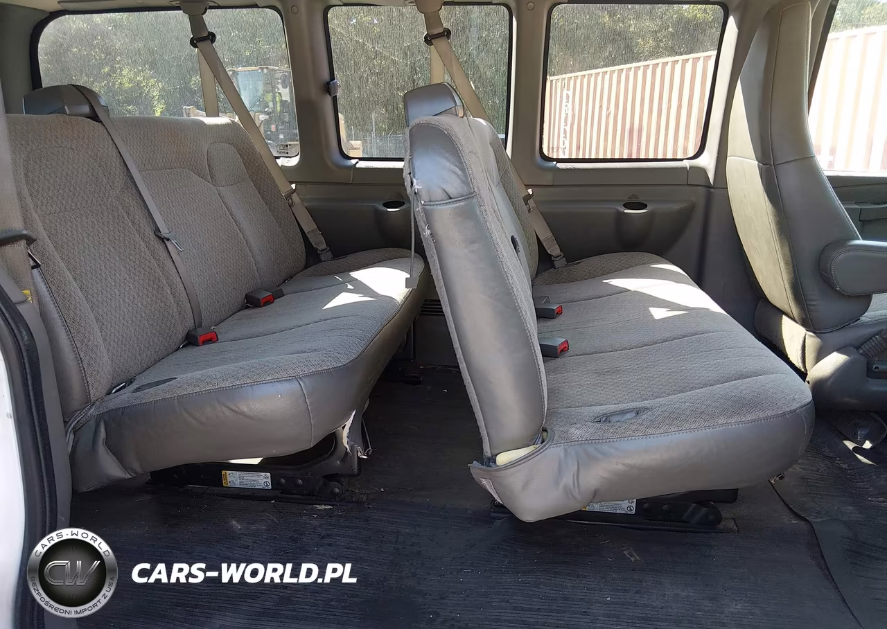 2020 Chevrolet Express Passenger Rwd 2500 Regular Wheelbase Ls VIN:1GAWGEFP0L1256427 - 8