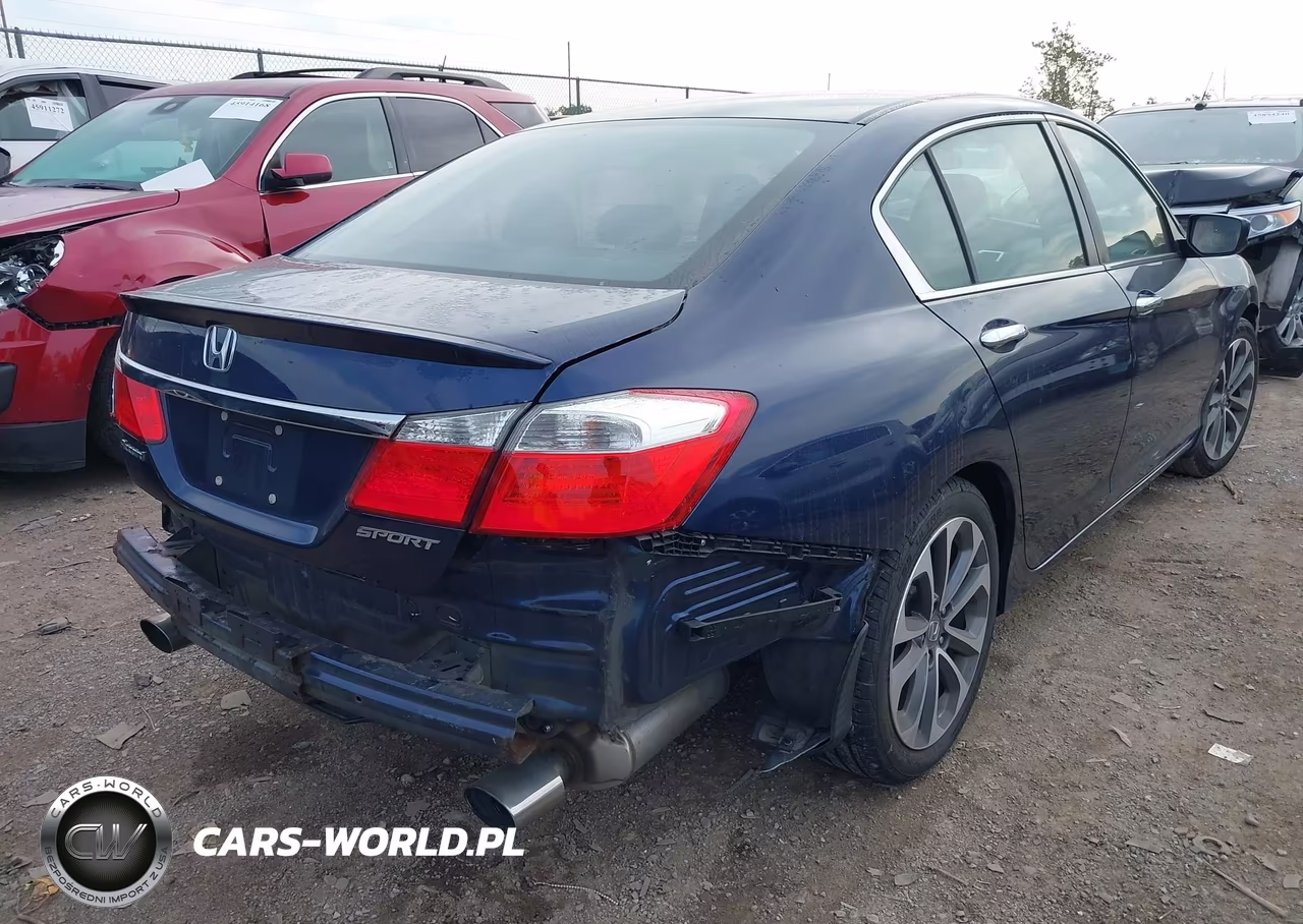 2015 Honda Accord Sport VIN:1HGCR2F54FA240738 - 4