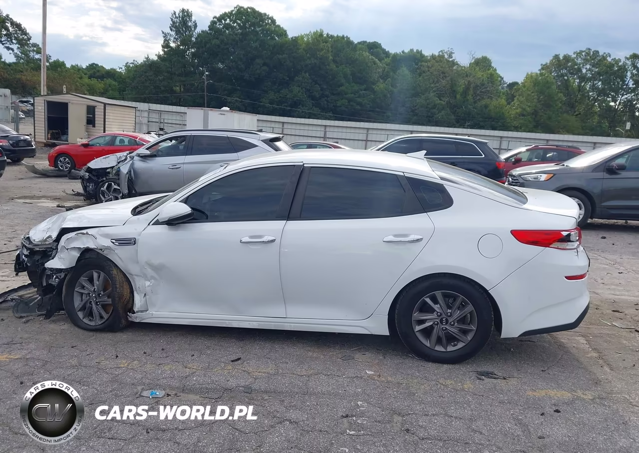 2020 Kia Optima Lx VIN:5XXGT4L33LG439134 - 14