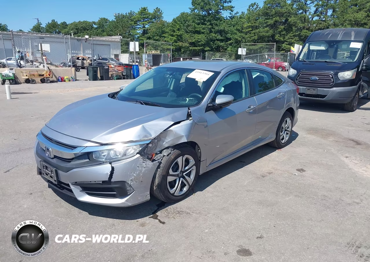 2017 Honda Civic Lx VIN:19XFC2F55HE223153 - 2