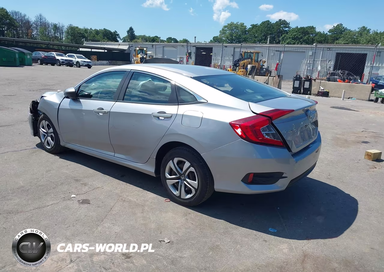 2017 Honda Civic Lx VIN:19XFC2F55HE223153 - 3