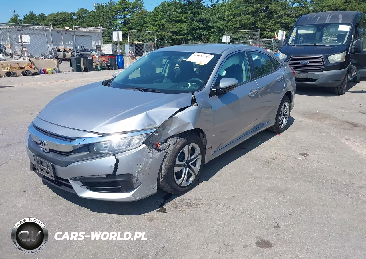2017 Honda Civic Lx VIN:19XFC2F55HE223153 - 6