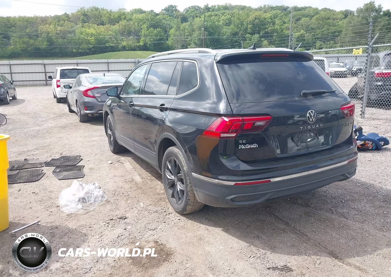 2022 Volkswagen Tiguan 2.0T Se VIN:3VV2B7AX0NM023257 - 3