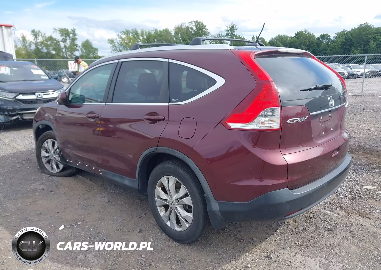 2012 Honda Cr-V Ex-L VIN:5J6RM4H71CL059334 - 3