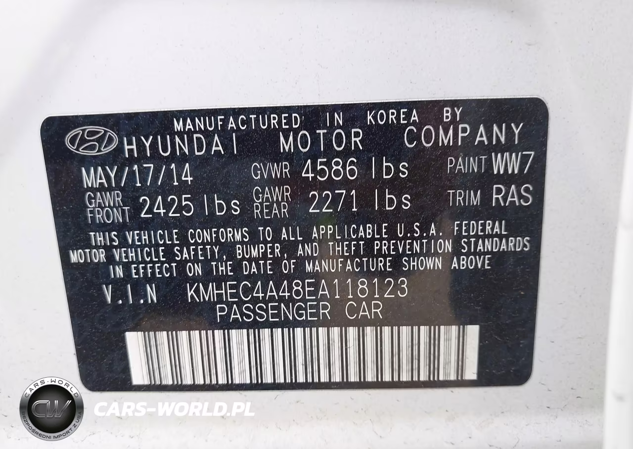 2014 Hyundai Sonata Hybrid VIN:KMHEC4A48EA118123 - 9