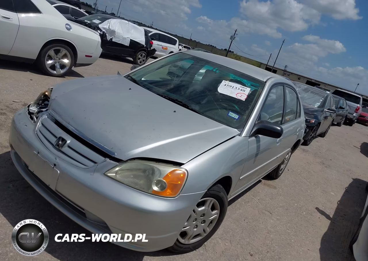 2001 Honda Civic Lx VIN:2HGES16531H595420 - 2
