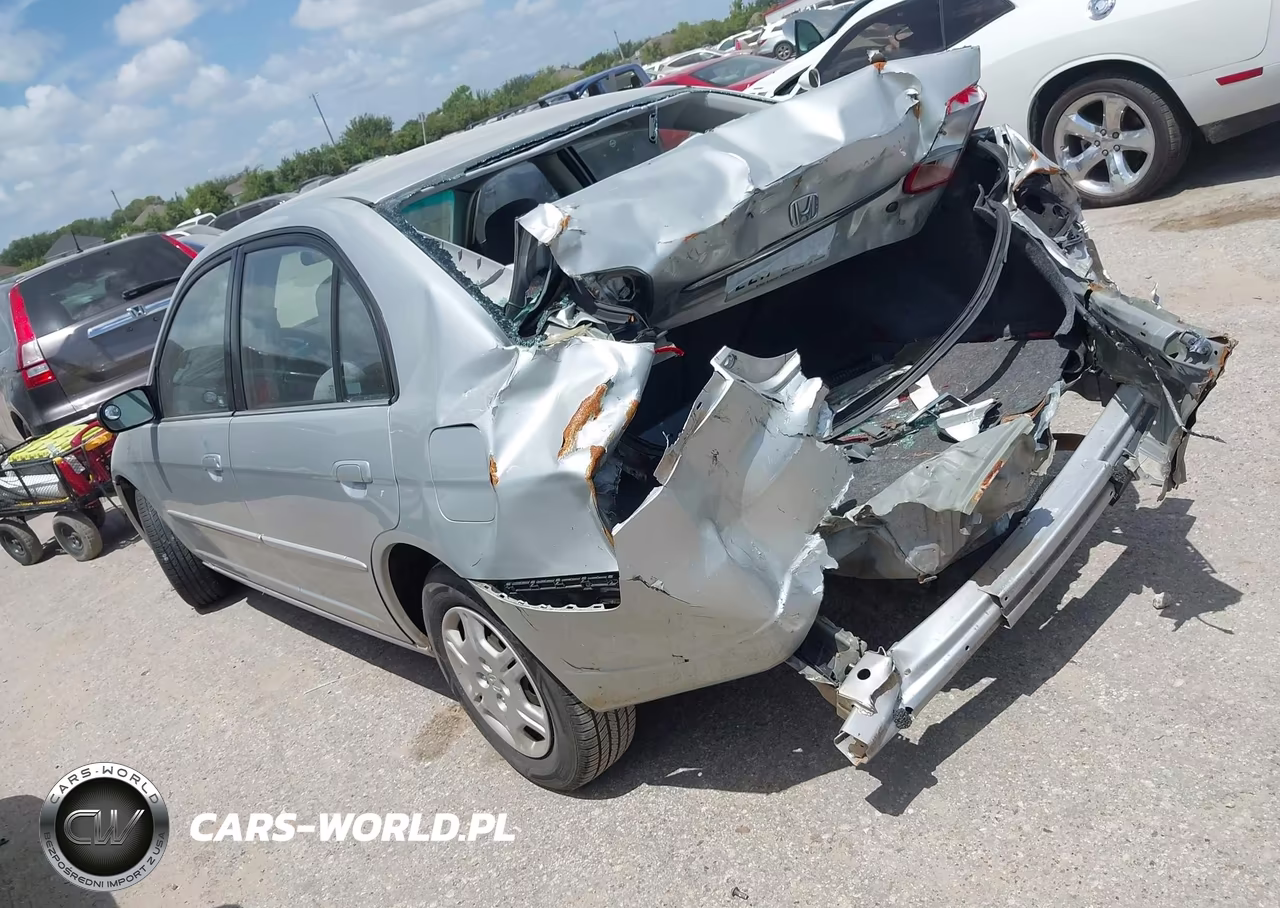 2001 Honda Civic Lx VIN:2HGES16531H595420 - 3