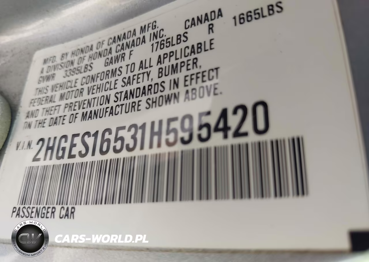2001 Honda Civic Lx VIN:2HGES16531H595420 - 9