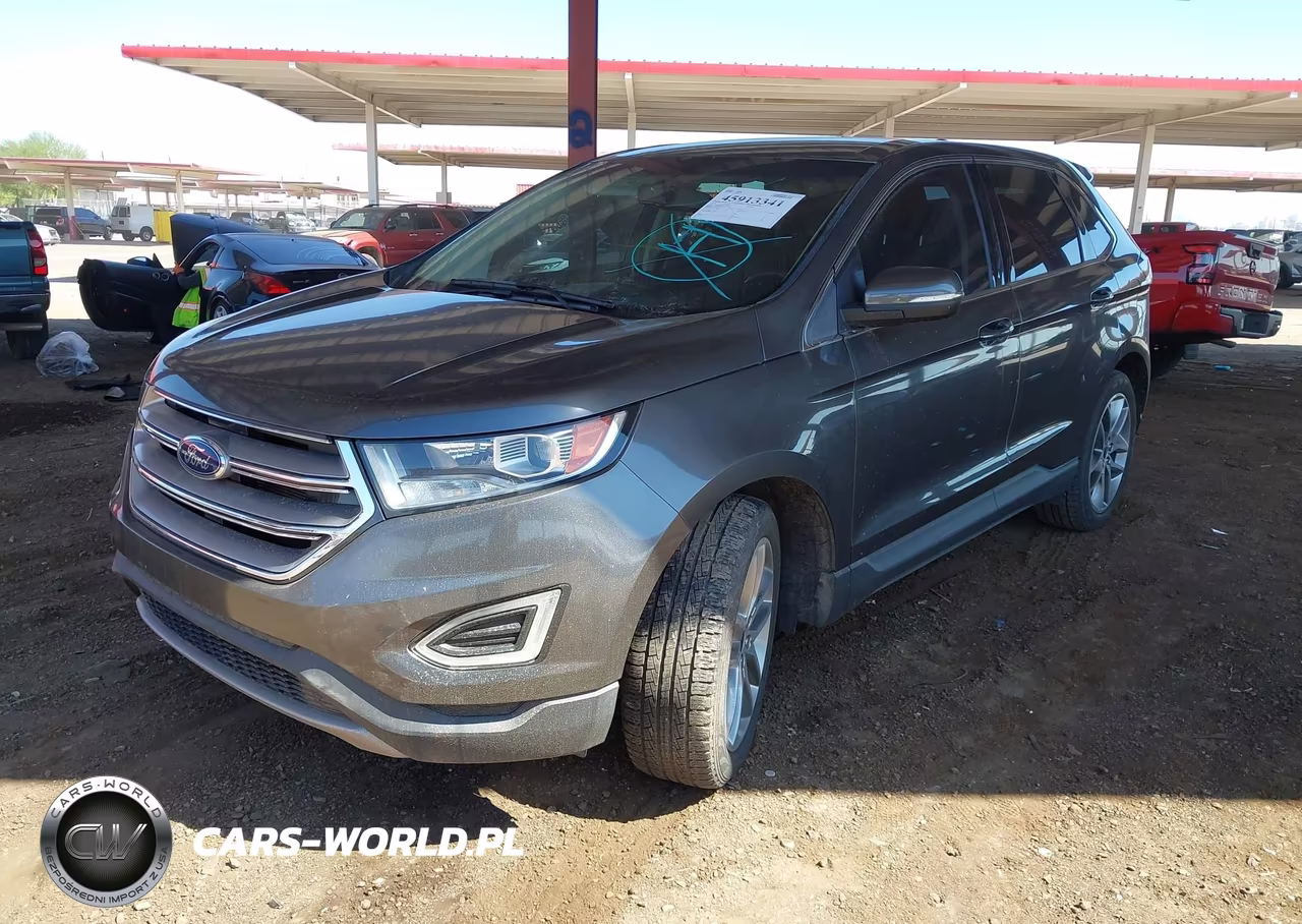 2015 Ford Edge Titanium VIN:2FMTK3K88FBC40265 - 2