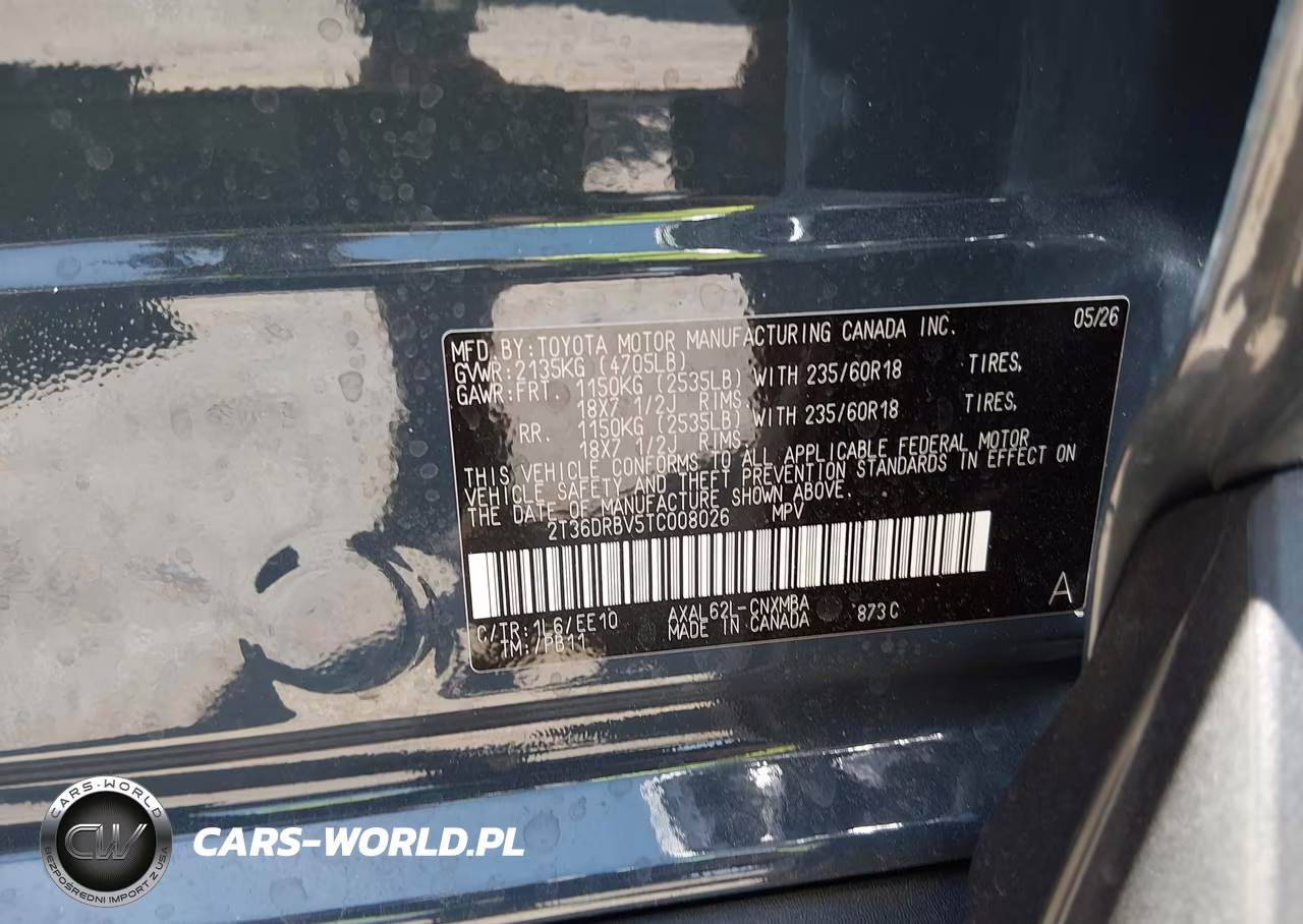 2026 Toyota Rav4 Xle Premium VIN:2T36DRBV5TC008026 - 9