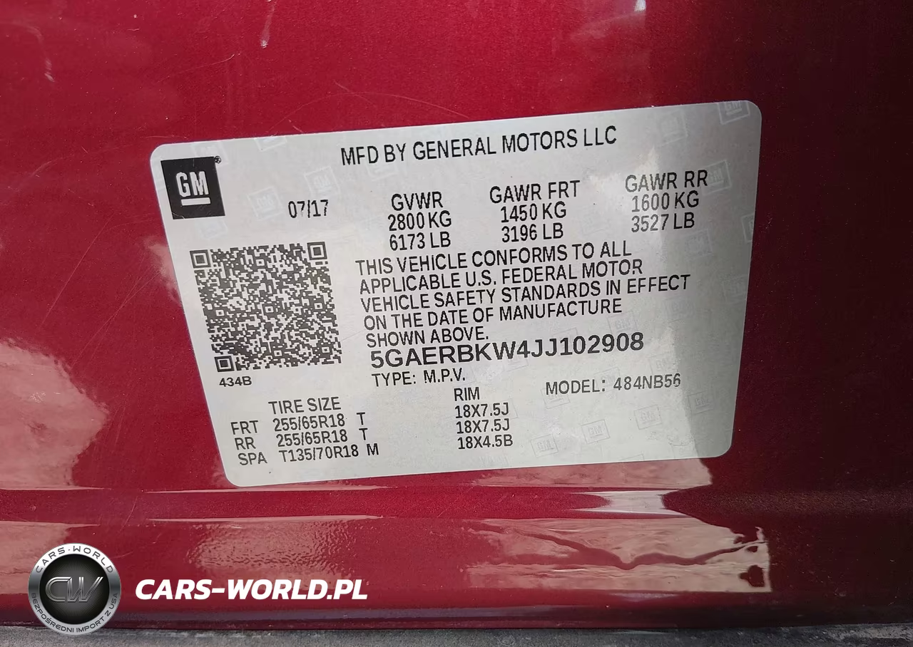2018 Buick Enclave Essence VIN:5GAERBKW4JJ102908 - 9