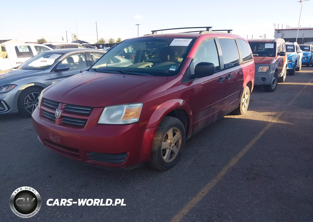 2008 Dodge Grand Caravan Se VIN:1D8HN44H68B100410 - 2