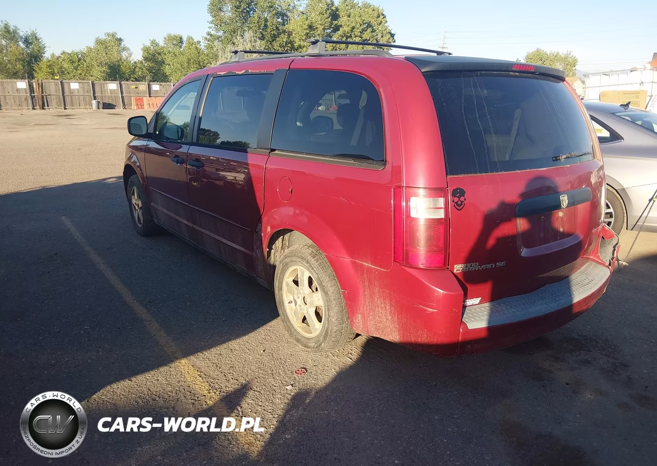 2008 Dodge Grand Caravan Se VIN:1D8HN44H68B100410 - 3