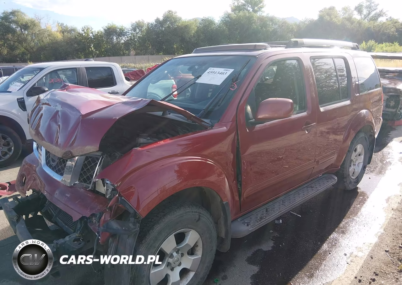 2005 Nissan Pathfinder Se VIN:5N1AR18W25C721916 - 2