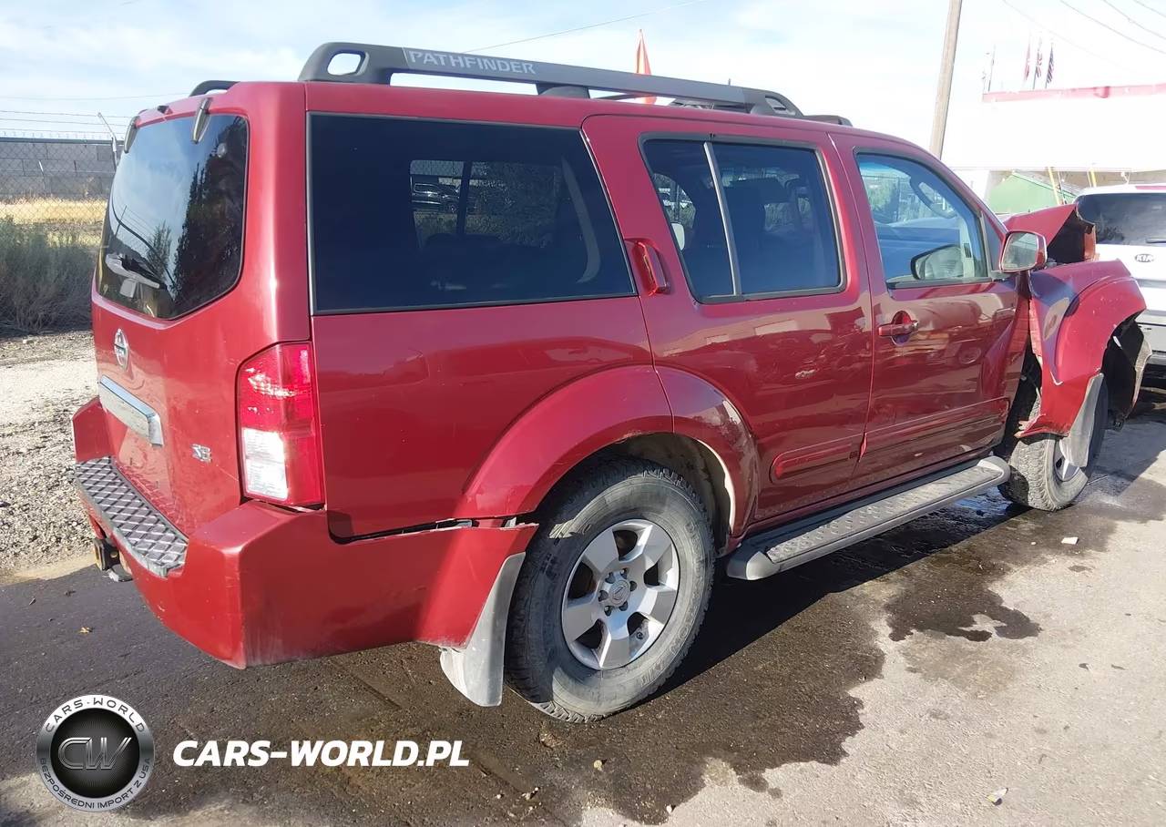 2005 Nissan Pathfinder Se VIN:5N1AR18W25C721916 - 4