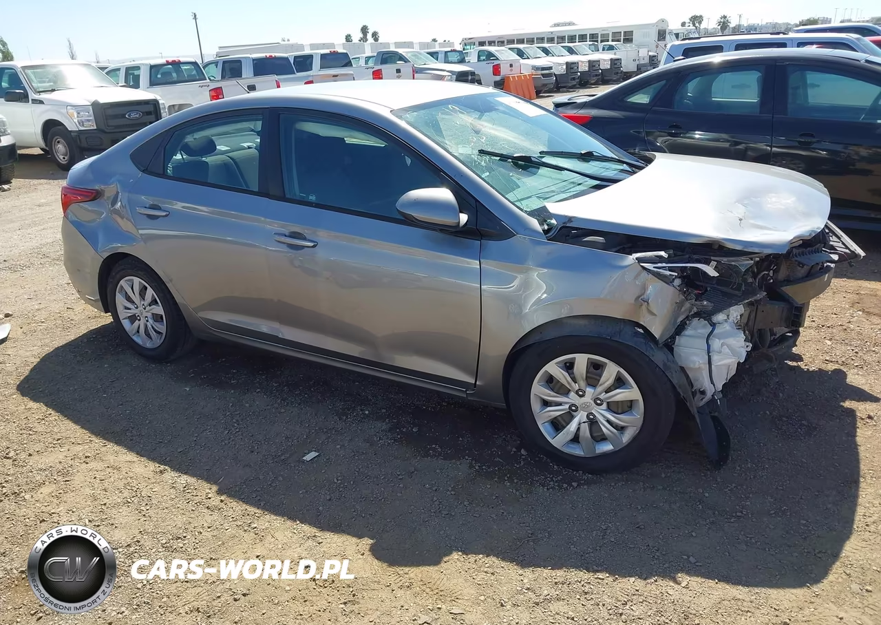 2021 Hyundai Accent Se VIN:3KPC24A64ME138297 - 1