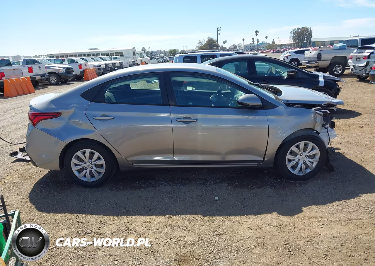 2021 Hyundai Accent Se VIN:3KPC24A64ME138297 - 14