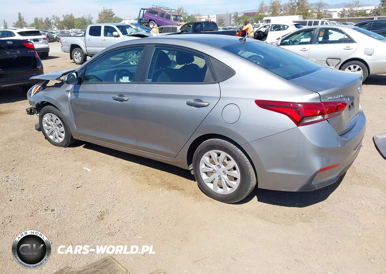 2021 Hyundai Accent Se VIN:3KPC24A64ME138297 - 3